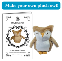 Make your own plush owl!